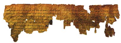 The Community Rule Scroll -- one of the seven original scrolls, attributed to an Essene community