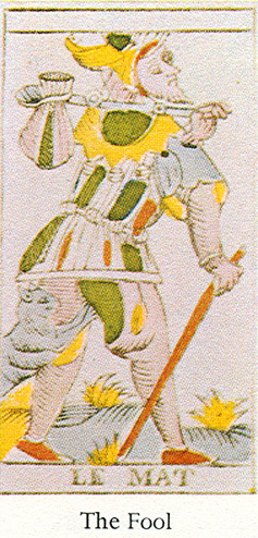 The Fool - 19th C Tarot of Marseilles
